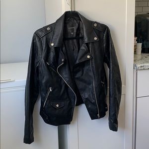 Dynamite Faux Leather Jacket